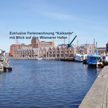 Kaikante mit Meerblick, Balkon&Parkplatz am Hafen - ABC155 Wißmar Exterior foto